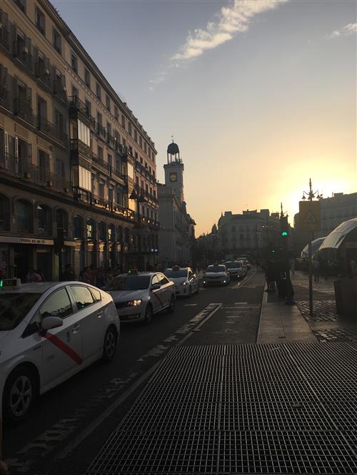 Sol en Madrid 