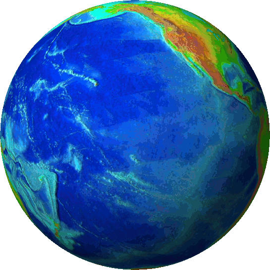 spinning earth 